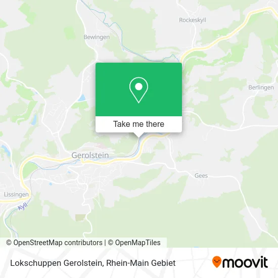 Карта Lokschuppen Gerolstein