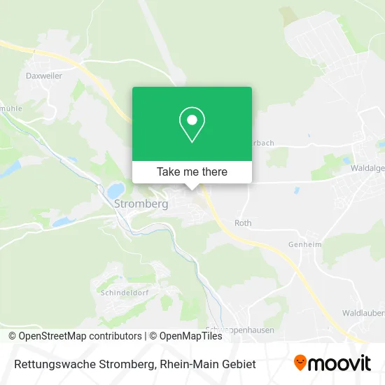 Карта Rettungswache Stromberg