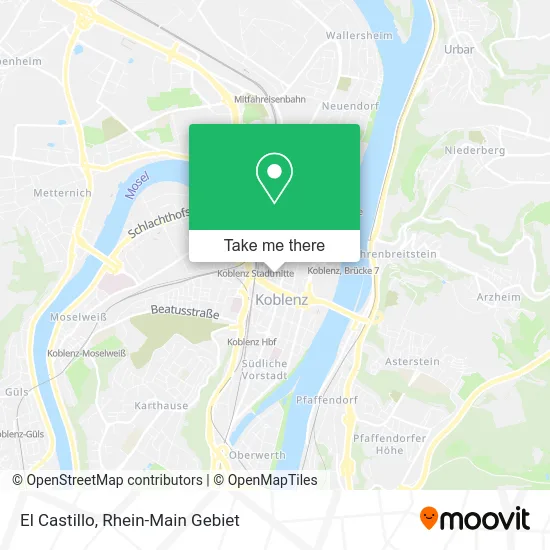 Карта El Castillo