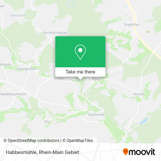 Карта Habbesmühle