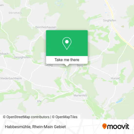 Карта Habbesmühle