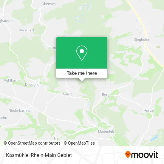 Карта Käsmühle