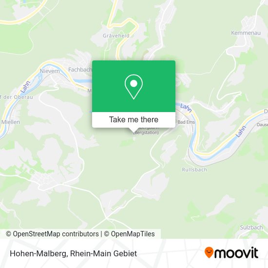 Карта Hohen-Malberg