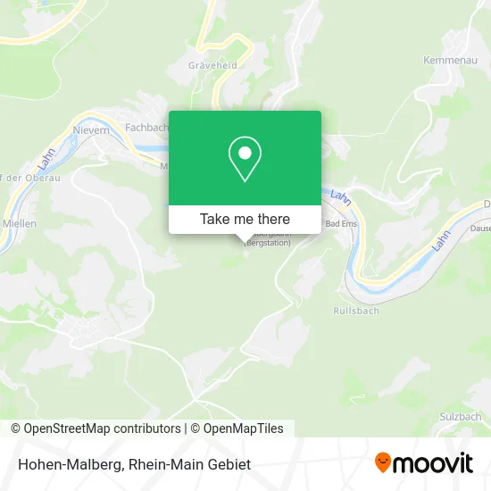 Карта Hohen-Malberg