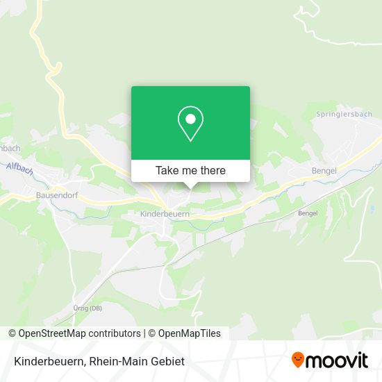 Карта Kinderbeuern