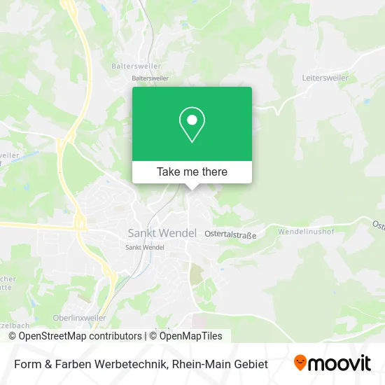 Карта Form & Farben Werbetechnik