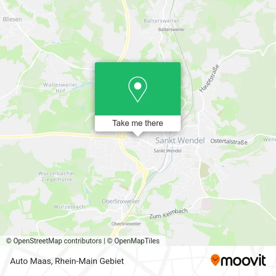 Карта Auto Maas