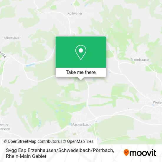 Карта Svgg Esp Erzenhausen / Schwedelbach / Pörrbach