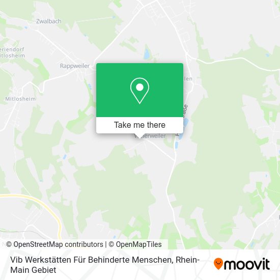 Карта Vib Werkstätten Für Behinderte Menschen
