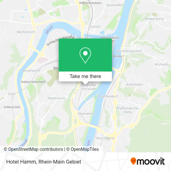 Карта Hotel Hamm