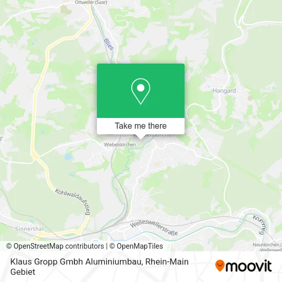 Карта Klaus Gropp Gmbh Aluminiumbau