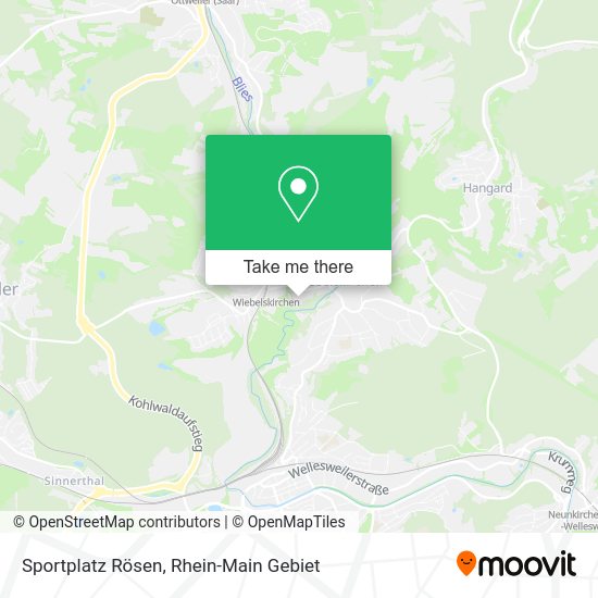 Карта Sportplatz Rösen
