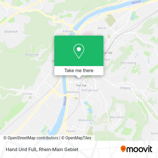 Hand Und Fuß map