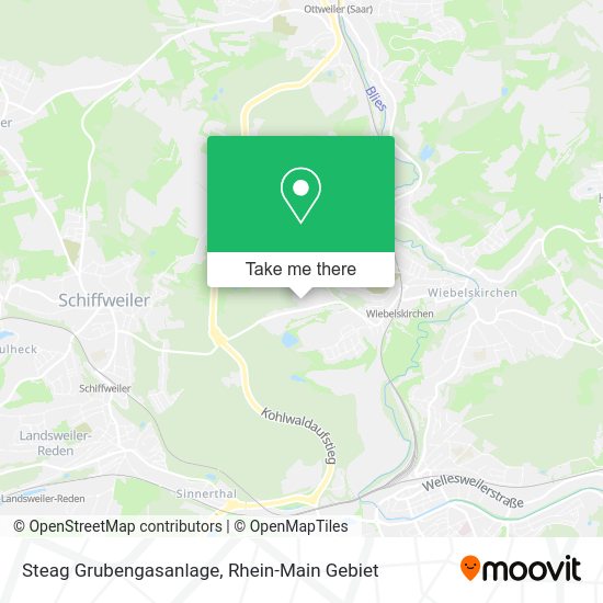 Карта Steag Grubengasanlage