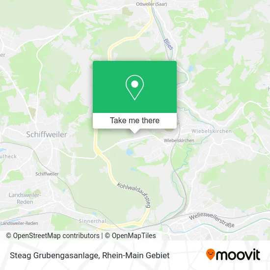 Карта Steag Grubengasanlage