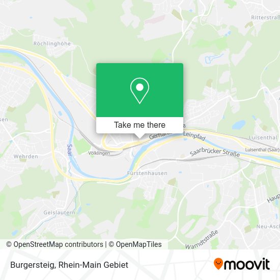 Карта Burgersteig