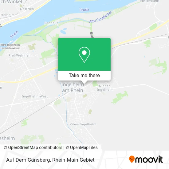 Карта Auf Dem Gänsberg