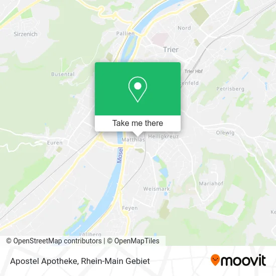 Карта Apostel Apotheke