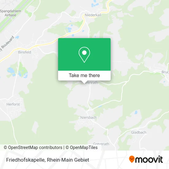 Карта Friedhofskapelle
