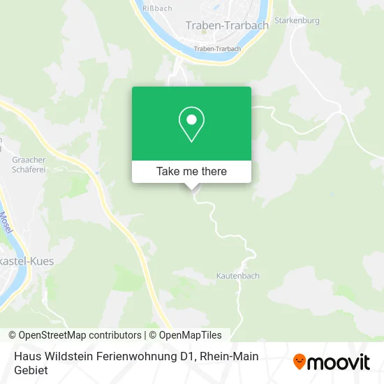 Карта Haus Wildstein Ferienwohnung D1