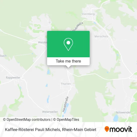 Карта Kaffee-Rösterei Pauli Michels