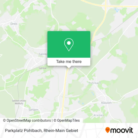 Карта Parkplatz Pohlbach