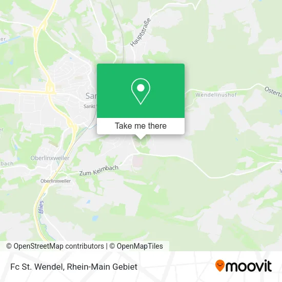 Карта Fc St. Wendel