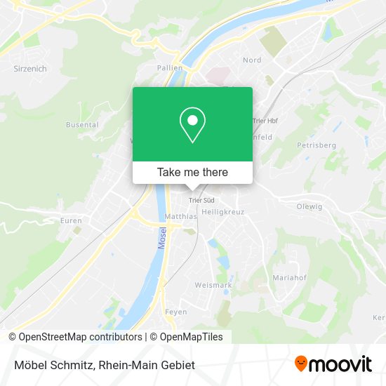 Карта Möbel Schmitz