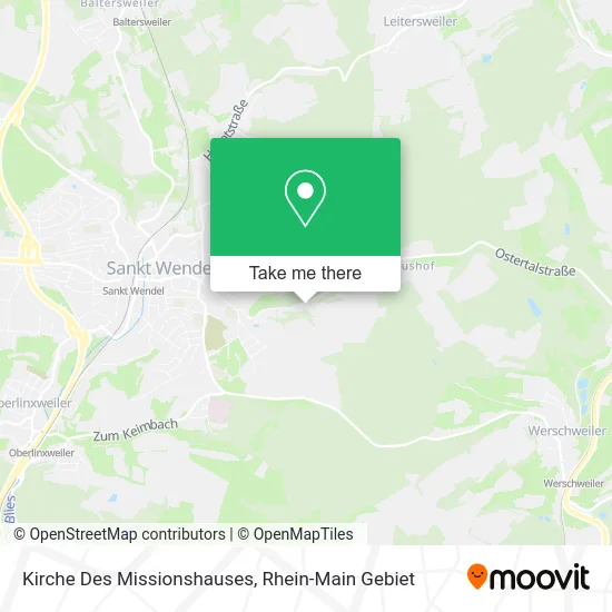 Карта Kirche Des Missionshauses