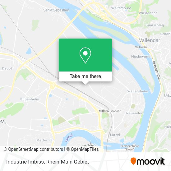 Карта Industrie Imbiss