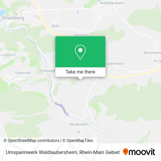 Карта Umspannwerk Waldlaubersheim