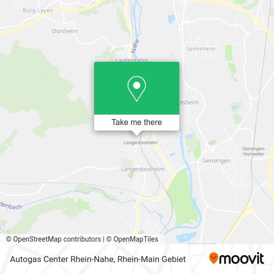 Карта Autogas Center Rhein-Nahe