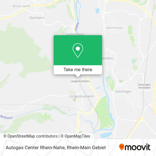 Карта Autogas Center Rhein-Nahe