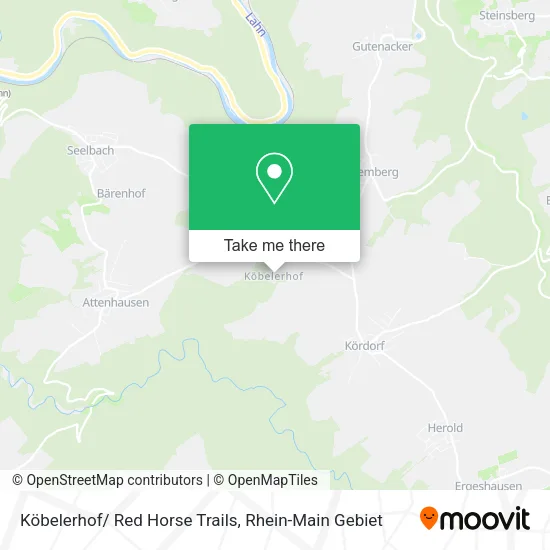 Карта Köbelerhof/ Red Horse Trails