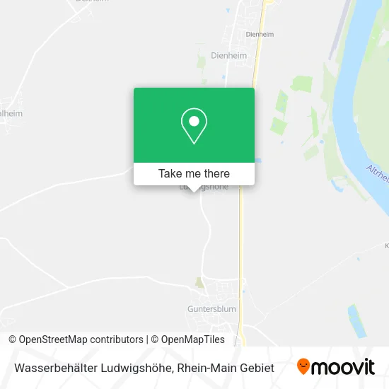 Карта Wasserbehälter Ludwigshöhe