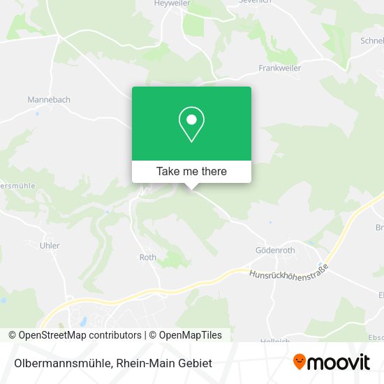 Карта Olbermannsmühle