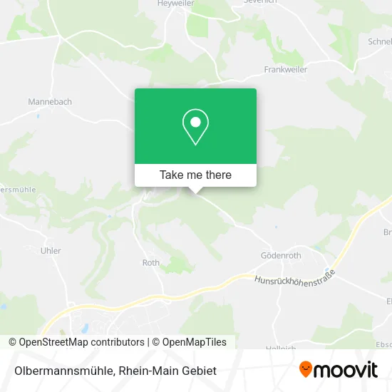 Карта Olbermannsmühle