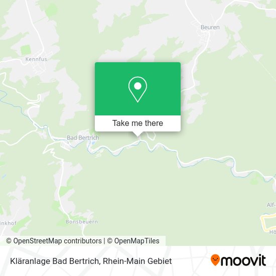 Карта Kläranlage Bad Bertrich