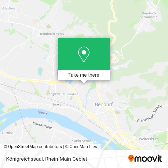Карта Königreichssaal