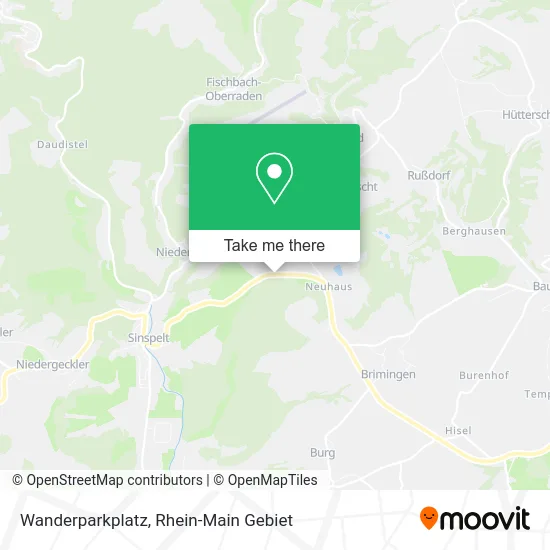 Карта Wanderparkplatz