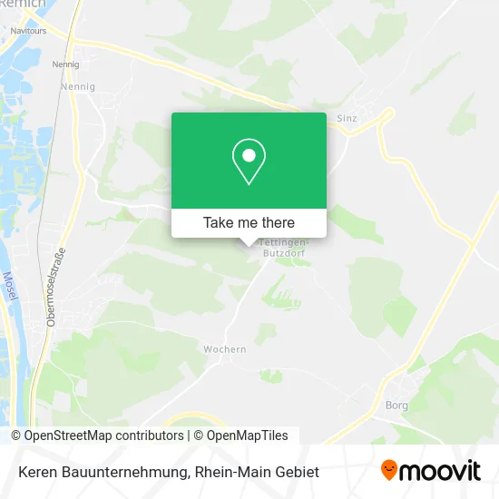 Карта Keren Bauunternehmung