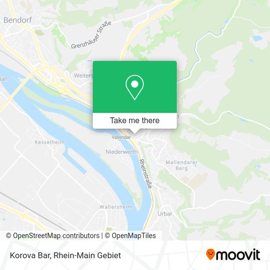 Карта Korova Bar