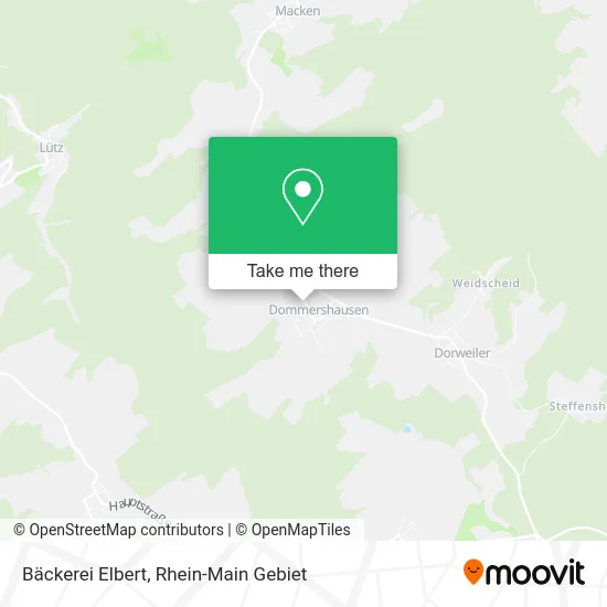 Bäckerei Elbert map