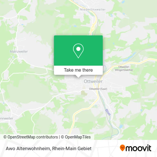 Карта Awo Altenwohnheim