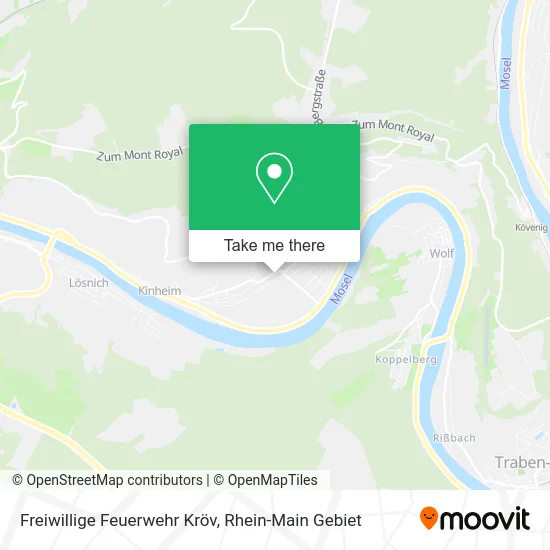 Карта Freiwillige Feuerwehr Kröv