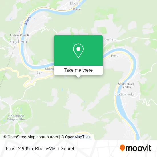 Карта Ernst 2,9 Km