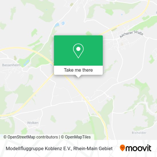 Карта Modellfluggruppe Koblenz E.V.