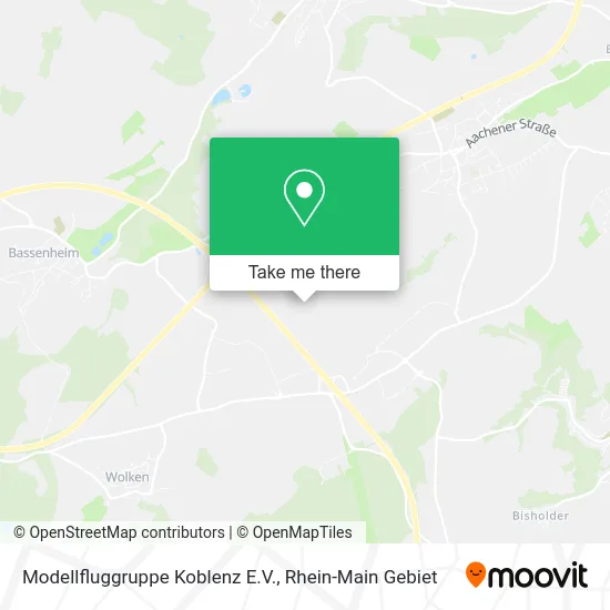 Карта Modellfluggruppe Koblenz E.V.