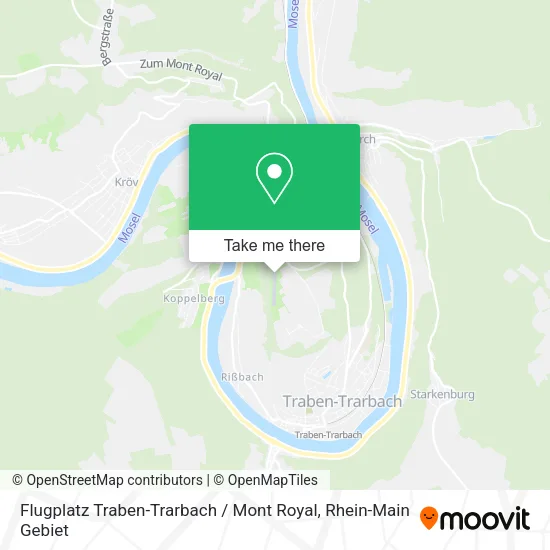 Карта Flugplatz Traben-Trarbach / Mont Royal