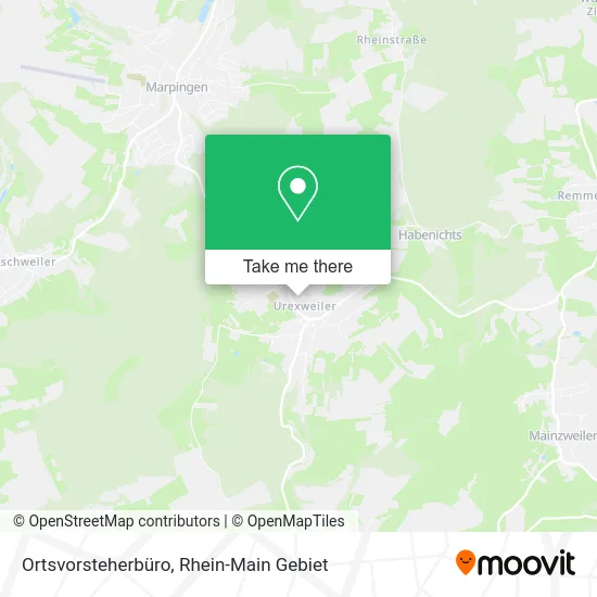 Карта Ortsvorsteherbüro